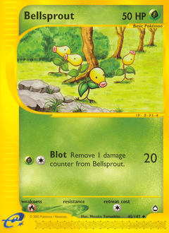 Bellsprout #45 from Aquapolis