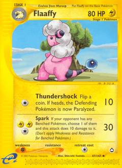 Flaaffy #47 from Aquapolis