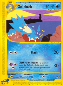 Golduck #50 from Aquapolis