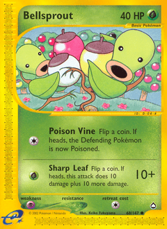 Bellsprout #68 from Aquapolis