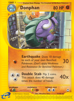 Donphan #7 from Aquapolis