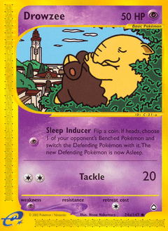 Drowzee #74 from Aquapolis