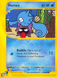 Horsea #84 from Aquapolis