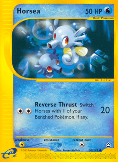 Horsea #85 from Aquapolis