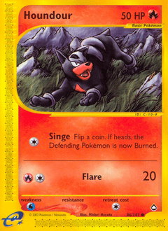 Houndour #86 from Aquapolis