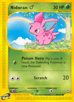 Nidoran♂ #96 from Aquapolis