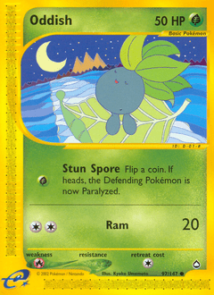 Oddish #97 from Aquapolis