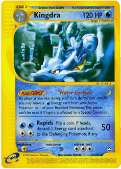 Kingdra #H14 from Aquapolis