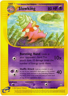 Slowking #H22 from Aquapolis