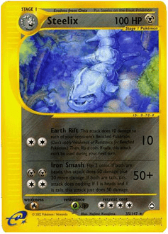 Steelix #H23 from Aquapolis