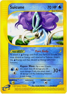 Suicune #H25 from Aquapolis