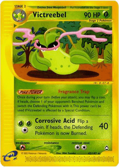 Victreebel #H30 from Aquapolis