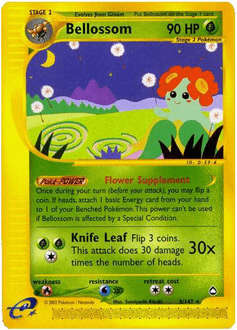 Bellossom #H5 from Aquapolis