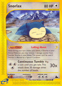 Snorlax #100 from Skyridge