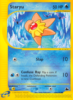 Staryu #104 from Skyridge