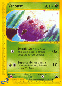 Venonat #112 from Skyridge