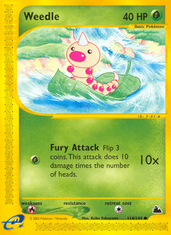 Weedle #114 from Skyridge