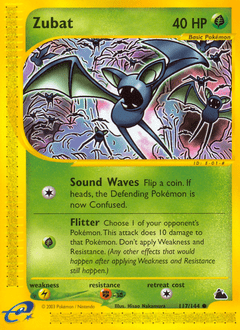 Zubat #117 from Skyridge