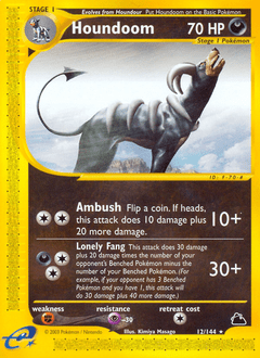 Houndoom #12 from Skyridge