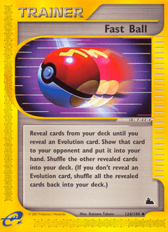 Fast Ball #124 from Skyridge