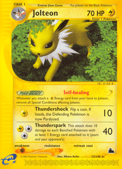 Jolteon #13 from Skyridge