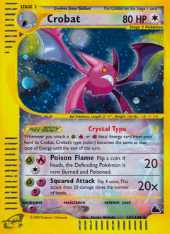 Crobat #147 from Skyridge