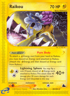 Raikou #28 from Skyridge