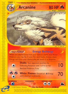 Arcanine #3 from Skyridge
