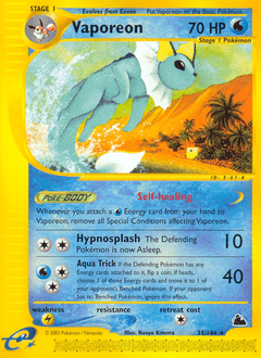 Vaporeon #33 from Skyridge