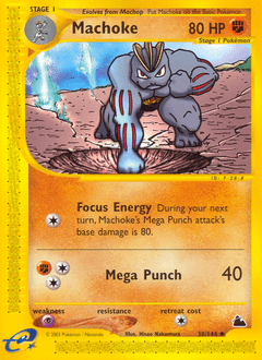 Machoke #38 from Skyridge