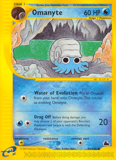Omanyte #41 from Skyridge