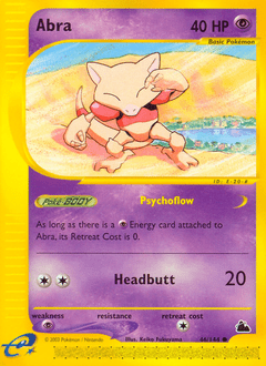 Abra #46 from Skyridge