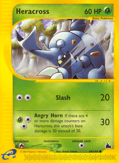 Heracross #64 from Skyridge