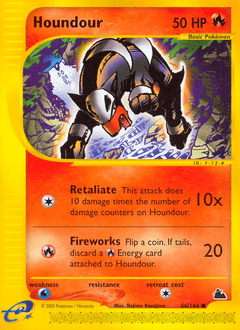 Houndour #66 from Skyridge