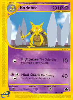 Kadabra #69 from Skyridge