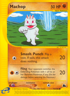 Machop #74 from Skyridge