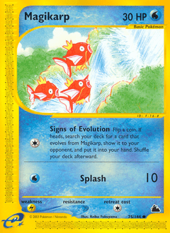 Magikarp #75 from Skyridge