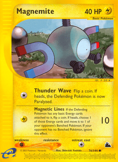 Magnemite #76 from Skyridge