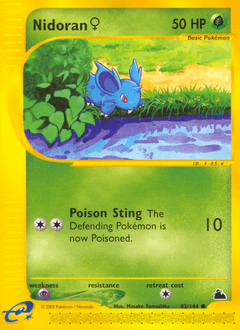 Nidoran♀ #82 from Skyridge