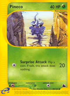 Pineco #85 from Skyridge