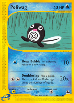 Poliwag #87 from Skyridge