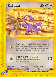 Rattata #90 from Skyridge