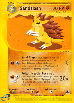 Sandslash #93 from Skyridge