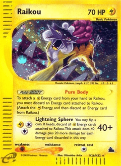 Raikou #H26 from Skyridge