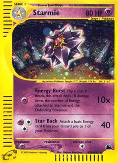 Starmie #H28 from Skyridge