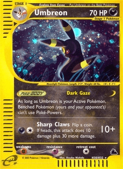 Umbreon #H30 from Skyridge