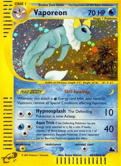 Vaporeon #H31 from Skyridge