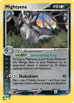 Mightyena #10 from Ruby & Sapphire