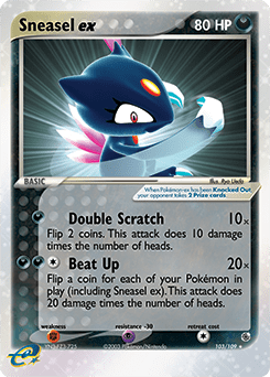 Sneasel ex #103 by Ryo Ueda