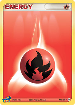Fire Energy #108 from Ruby & Sapphire